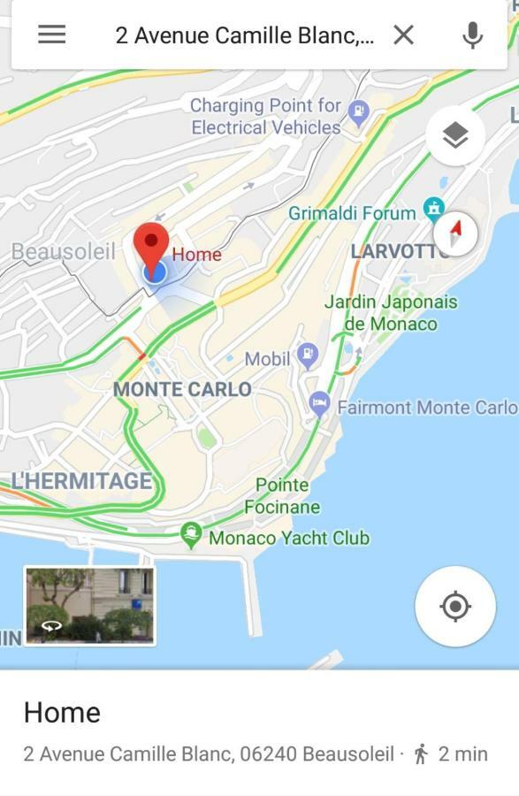 Home For 2 Few Steps From Casino Monte Carlo And Beach Босолей Экстерьер фото